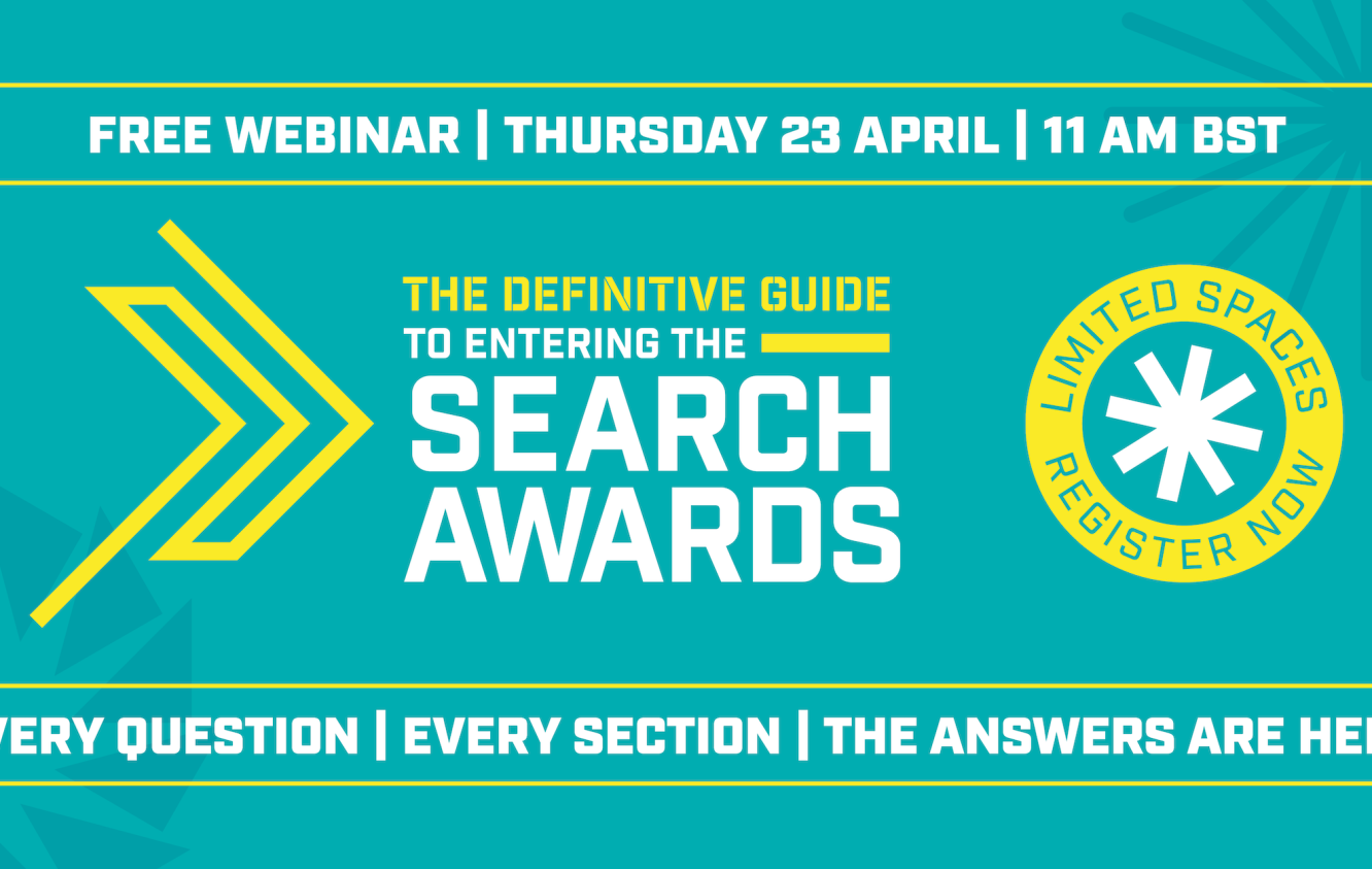 Image: The Definitive Guide to Entering the Search Awards Free Webinar