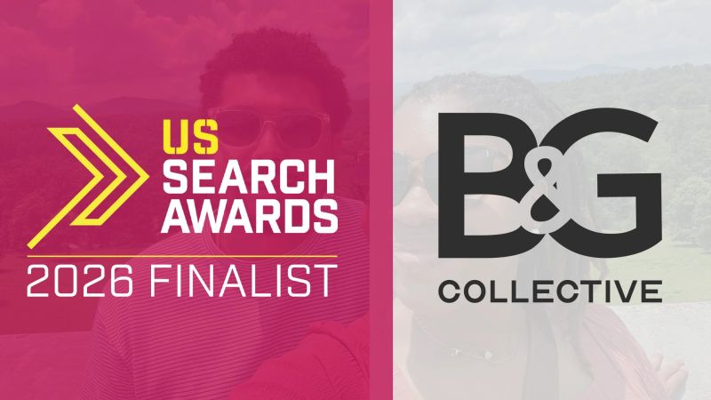 B&G Collective, US Search Awards 2026 finalist, Best Local Campaign (PPC)