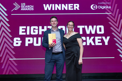 Image: Eight Oh Two Win Two at the US Search Awards