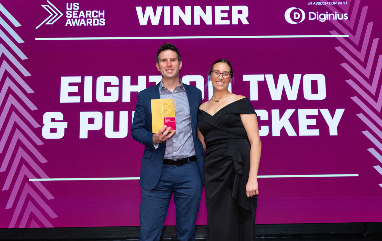 Image: Eight Oh Two Win Two at the US Search Awards