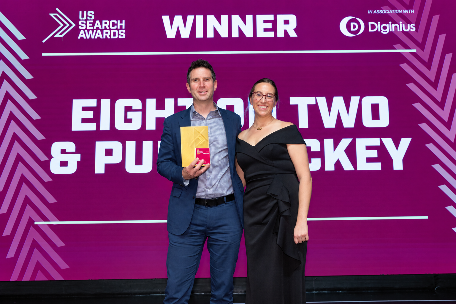 Image: Eight Oh Two Win Two at the US Search Awards